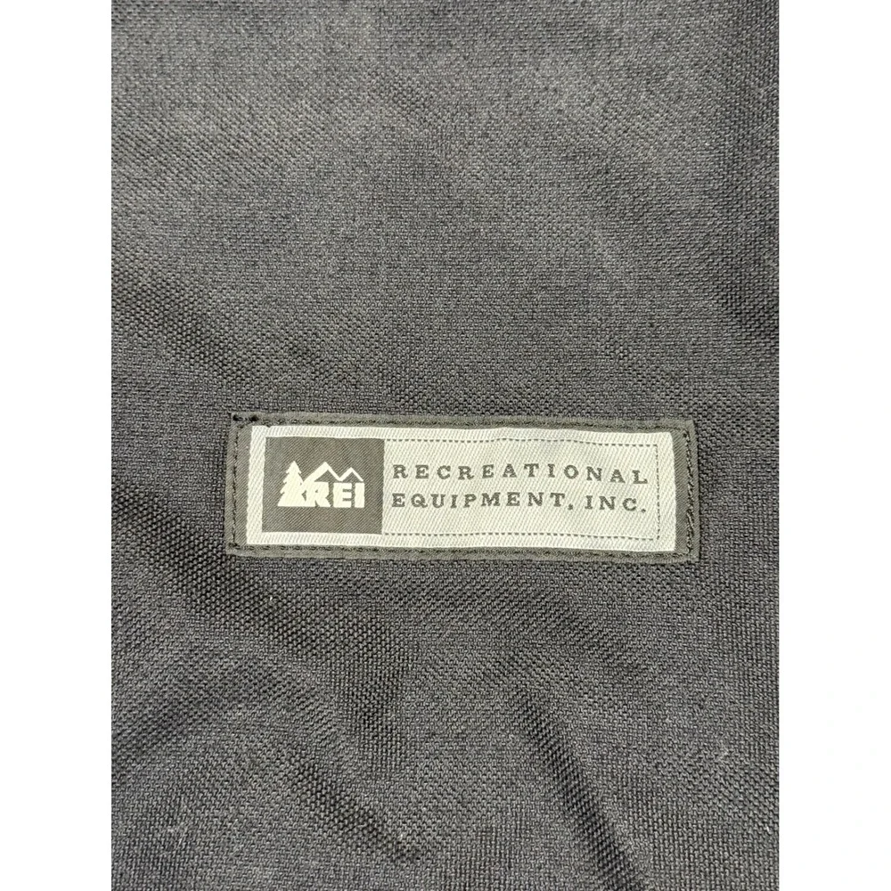REI Recreational Equipment Inc Built Black Cordura Duffel Bag Travel 232REI-008
